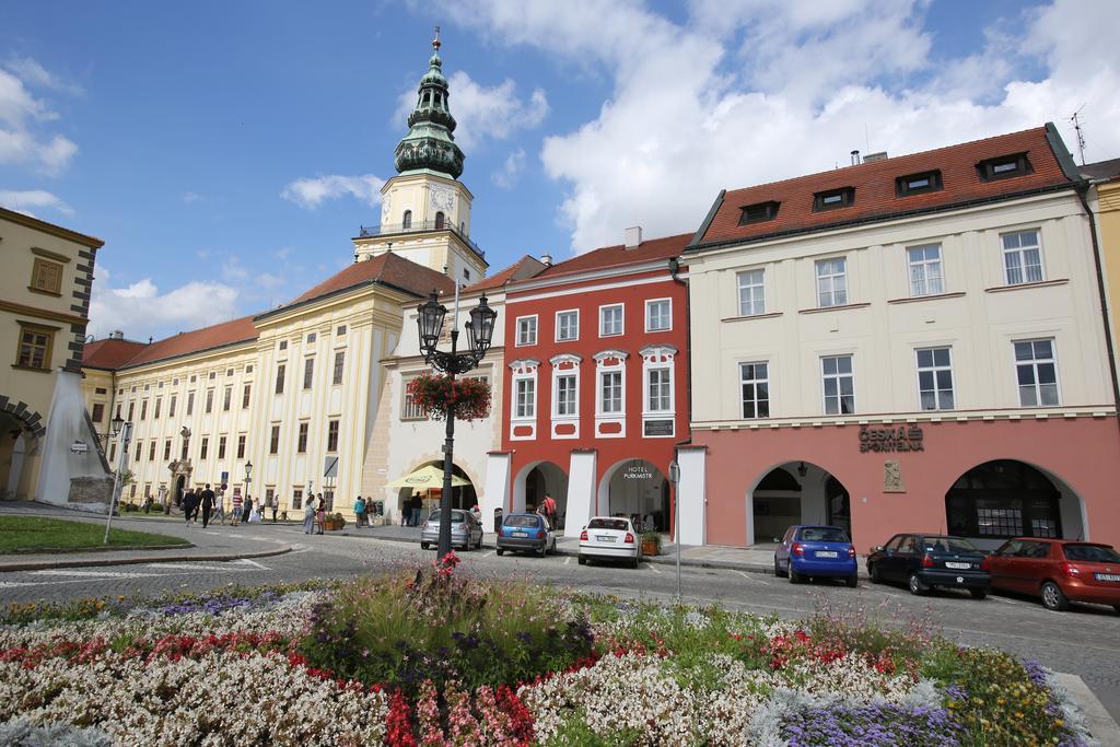 Hotel Purkmistr Kroměříž Buitenkant foto