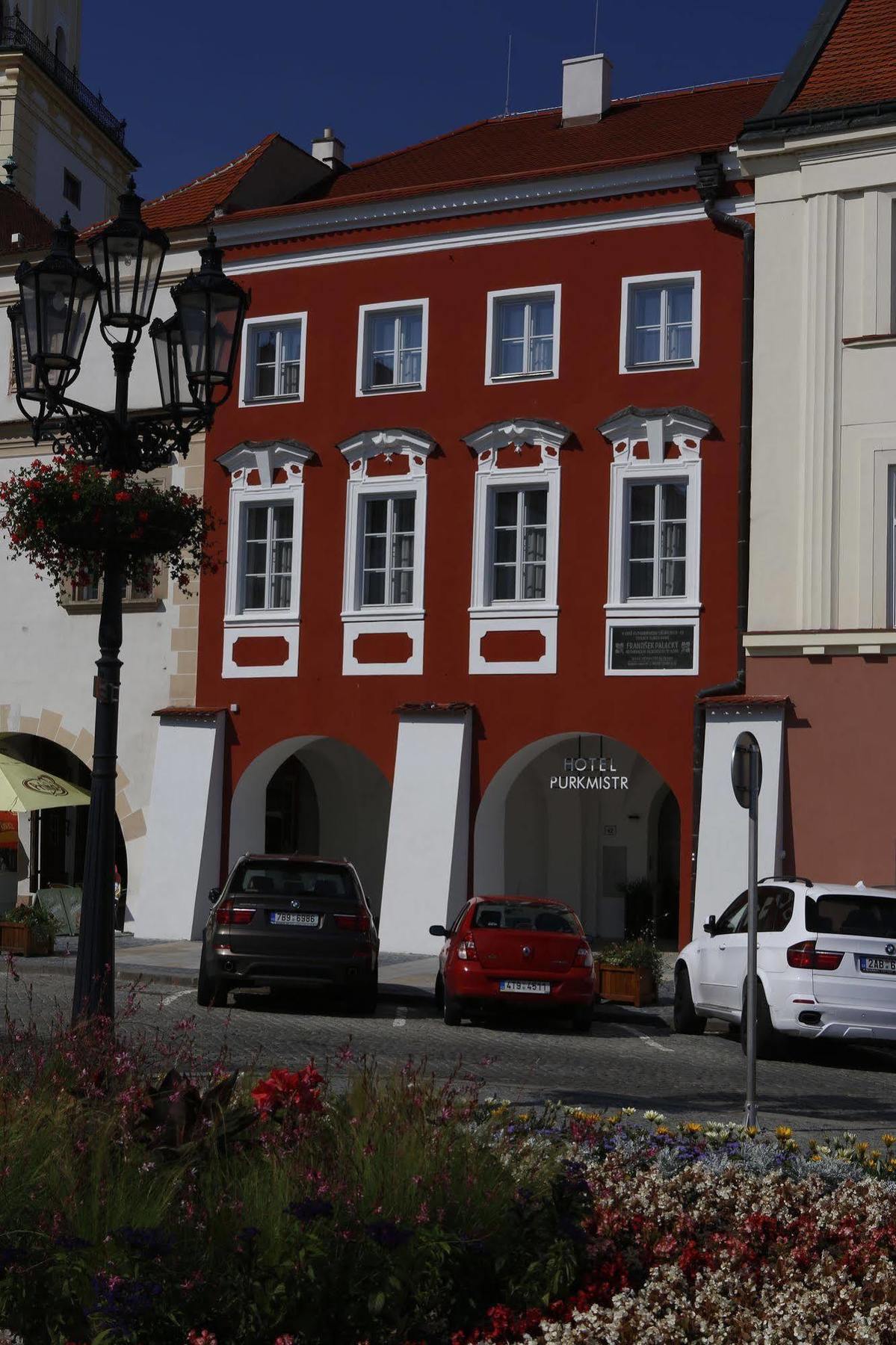 Hotel Purkmistr Kroměříž Buitenkant foto
